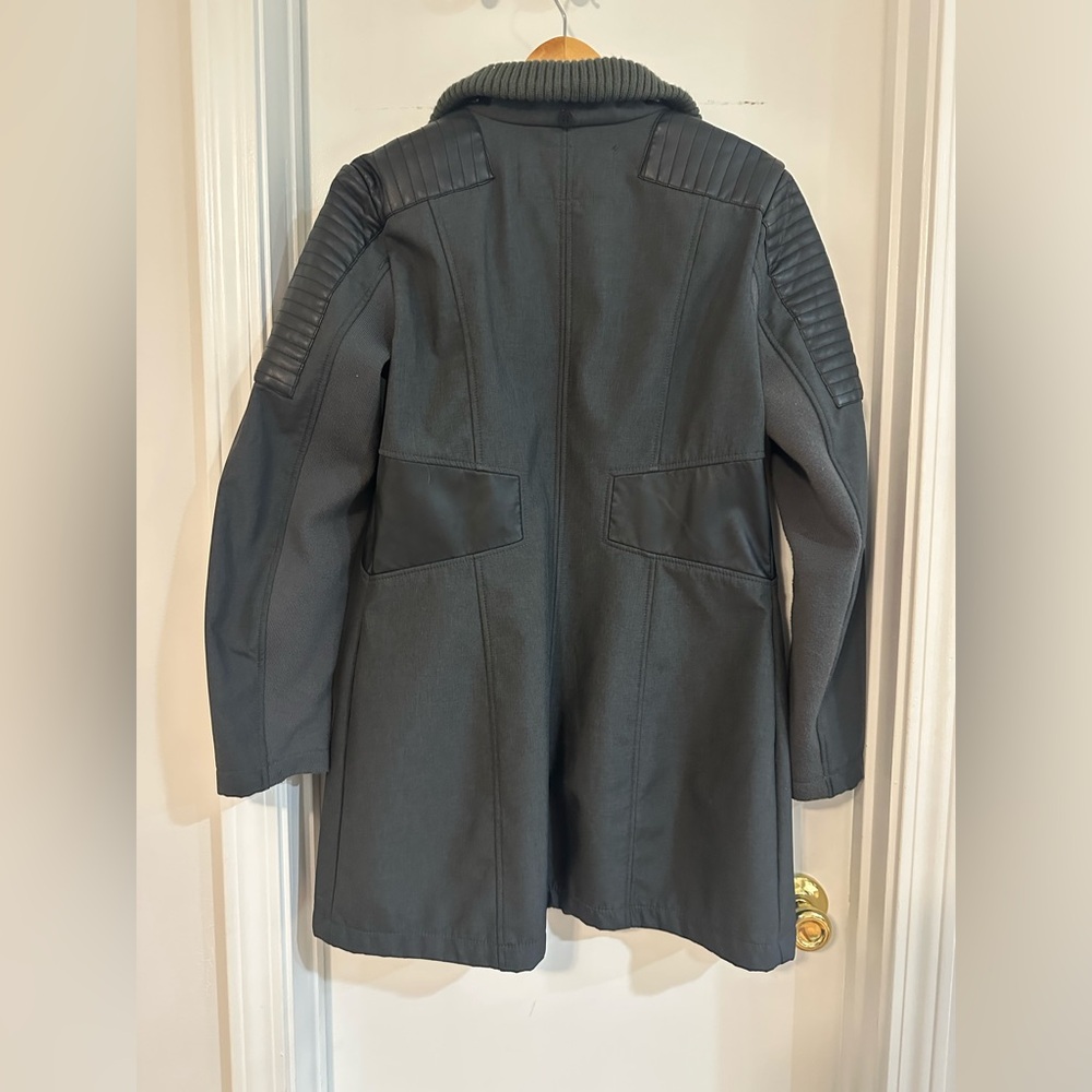 Avanti Black Trench Coat for Women - Picture 2 of 3